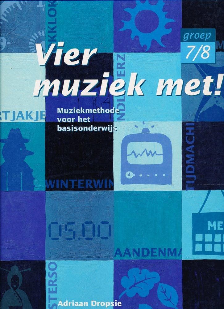 Vier muziek met! Handleiding groep 7/8 ex CD., Boeken, Schoolboeken, Verzenden