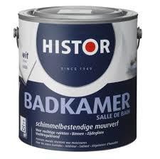 Histor Badkamer Schimmelbestendige Muurverf Zijdeglans -..., Overige kleuren, Nieuw, Ophalen of Verzenden, Verf