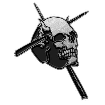 Candlemass - Skull - ijzeren pin officiële merchandise, Ophalen of Verzenden, Nieuw, Kleding