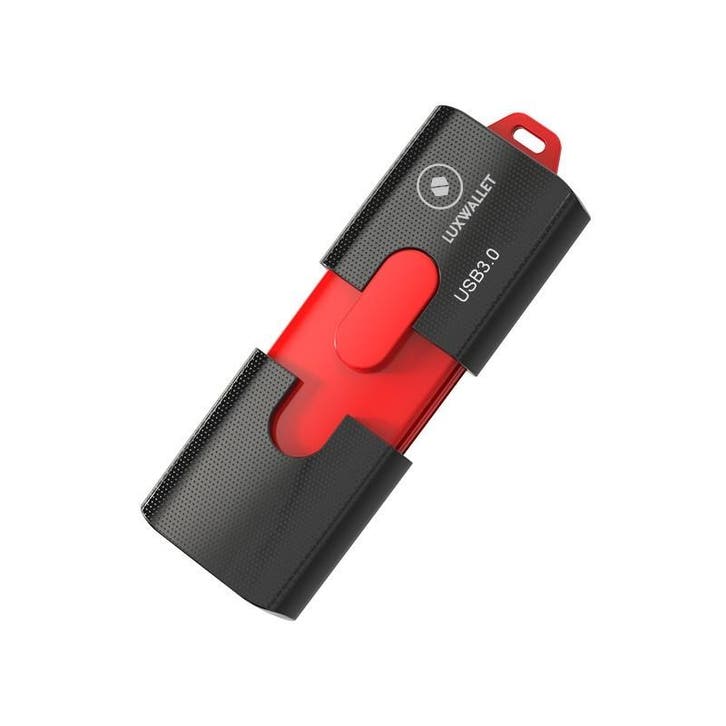 LUXWALLET PROX3 – 64GB Stick - USB 3.0 - Schuifbare Design -, Computers en Software, USB Sticks, Verzenden