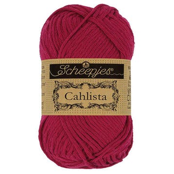 Scheepjes Cahlista - 517 ruby - Katoen Garen, Ophalen of Verzenden, Nieuw