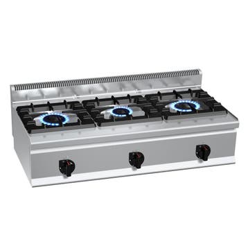 GGM Gastro | Gasfornuis tafelmodel - LORENZO 600 - | GHB164T, Verzenden