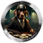 Kameroen. 1000 Francs 2025 Cats and Dogs Maffia Banker Dog 1