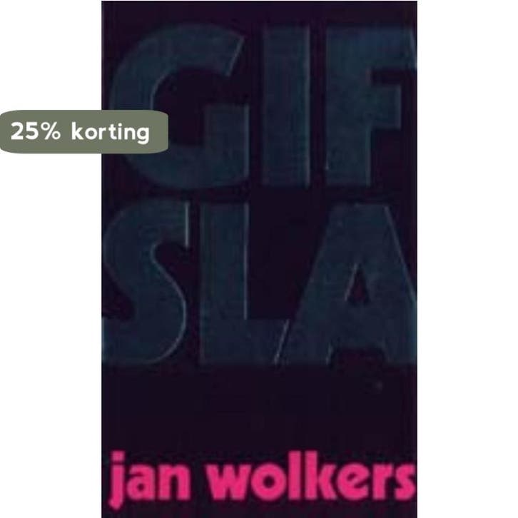 Gifsla 9789023408659 Jan Wolkers, Boeken, Romans, Gelezen, Verzenden