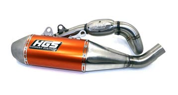 HGS Uitlaat (RVS Eindkap) Oranje KTM SXF250 2019-2022 Husqva, Ophalen of Verzenden, Nieuw