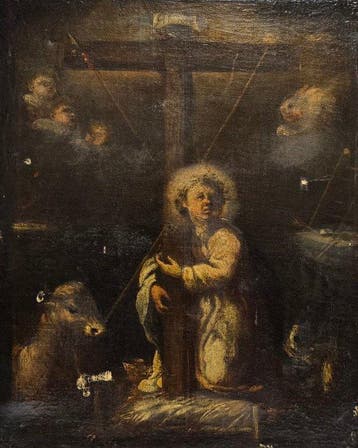 Scuola napoletana (XVII) - NO RESERVE - San Giovanni