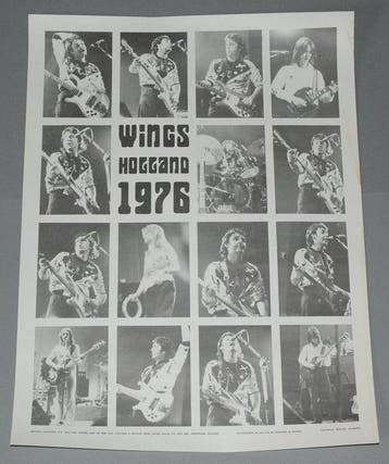 Beatles, Paul McCartney & Wings - Promotieposter Holland, Cd's en Dvd's, Nieuw in verpakking