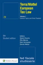 Studenteneditie European Tax Law Volume 1 9789013180145, Verzenden, Zo goed als nieuw