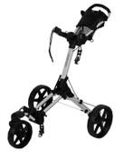 Fastfold Dice 3 Wheel Golf Trolley Grijs/Zwart - Zwenkwiel, Sport en Fitness, Golf, Ophalen of Verzenden, Nieuw, Golfkar, Overige merken