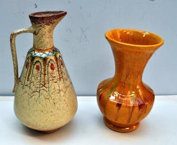 Bertoncello - Roberto Rigon - Vaas (2) - Keramiek - paar