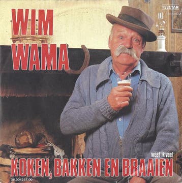 vinyl single 7 inch - Wim Wama - Koken, Bakken En Braaien, Cd's en Dvd's, Vinyl Singles, Verzenden, Zo goed als nieuw, 7 inch