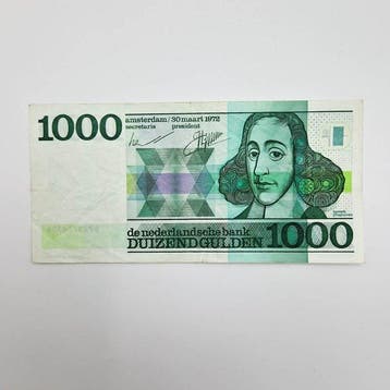 Nederland. - 1000 Gulden - 1972 - PL128 (Zonder, Postzegels en Munten
