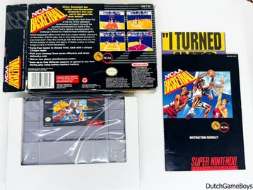Super Nintendo / Snes - NCAA Basketball - USA, Verzenden, Gebruikt