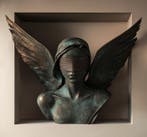 CREATIVE_HUB - Bronze Blindfolded Angel, Antiek en Kunst, Antiek | Boeken en Bijbels