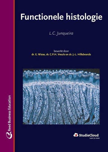 Functionele histologie, 9789035237988, Boeken, Verzenden, Zo goed als nieuw, HBO