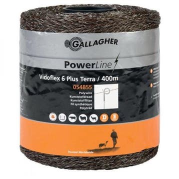 Gallagher Vidoflex 6 PowerLine schrikdraad terra – 400m, Ophalen of Verzenden, Nieuw