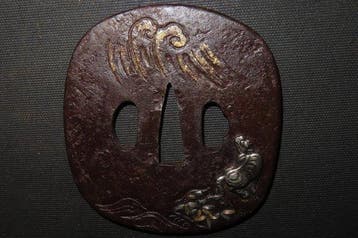 Katana - Gesmeed ijzer - C5-762 Daito Kappa Tsuba - Japan -