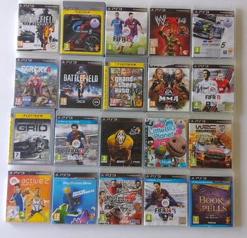 Sony - Playstation 3 (PS3) - Lot of 20 diffrent PS3 Games -, Nieuw