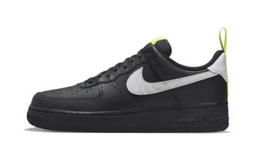 Nike Air Force 1 Low Black 3M, Nieuw