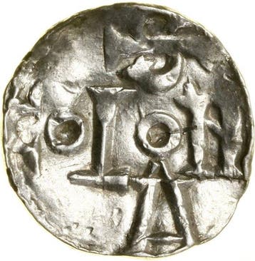 . Duitsland Otto II / Otto III, Holy Roman Emperor. Silver