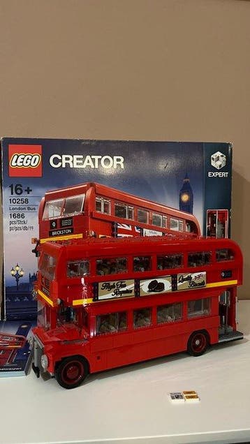 Lego Set - 10258 - Creator Expert - London Bus, Nieuw