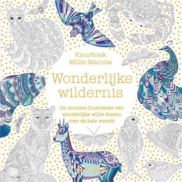 Kleurboek Millie Marotta - Wonderlijke Wildernis | Nieuw, Ophalen of Verzenden, Nieuw, Millie Marotta