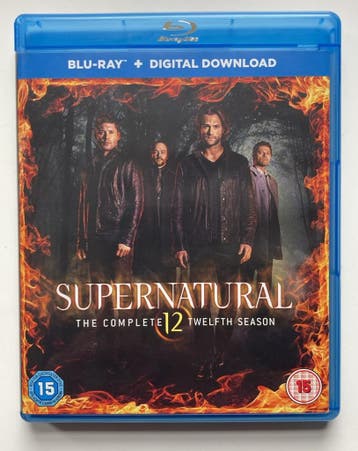 SUPERNATURAL SEASON 12 (IMPORT WITHOUT DUTCH SUBS) (BLURAY), Cd's en Dvd's, Verzenden, Gebruikt