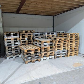 Ca.120x Europallet, Nieuw