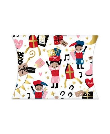 2x Gondeldoosje Pieten Party Sinterklaas (Gondeldoosjes), Ophalen of Verzenden, Nieuw, Cadeauzakje