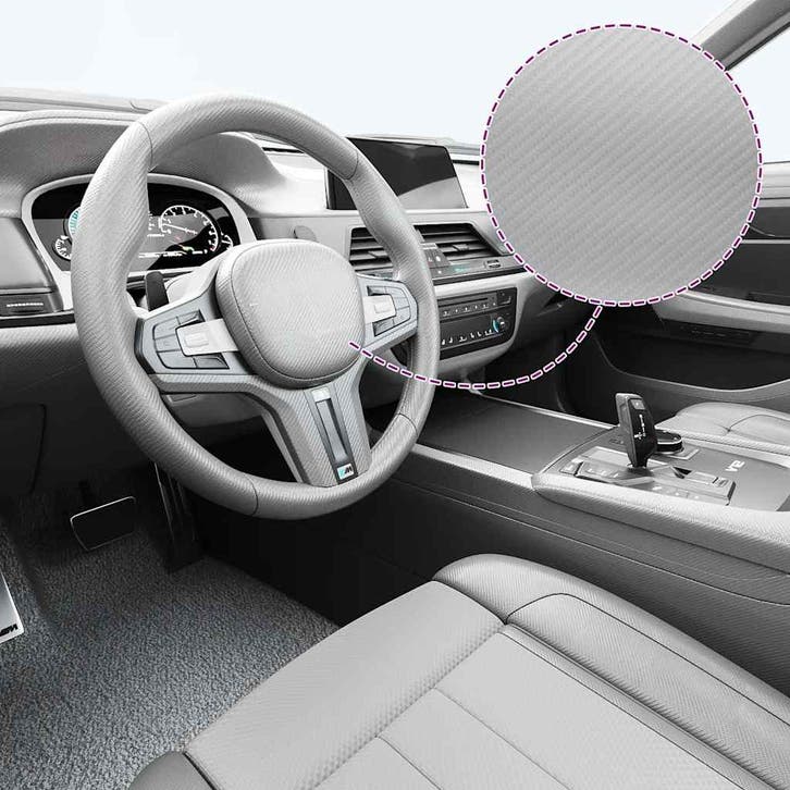 vidaXL 2 st Autofolie 4D 100x150 cm + 50x150 cm, Auto diversen, Tuning en Styling, Verzenden