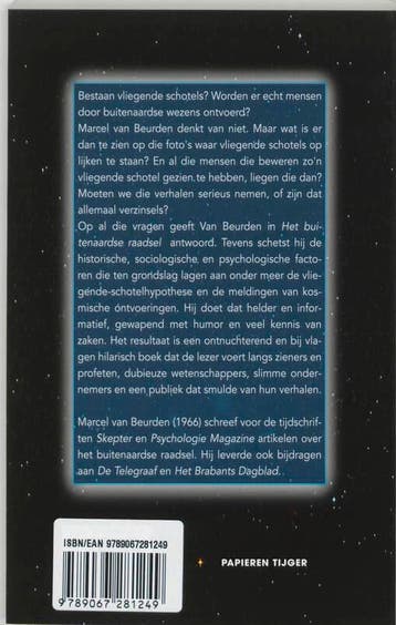 Het buitenaardse raadsel 9789067281249 M. van Beurden, Verzenden, Gelezen, M. van Beurden