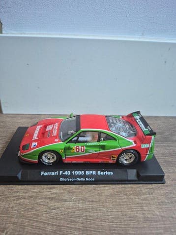 Scalextric - Slotcar Ferrari F-40 1995 BPR Series -, Nieuw