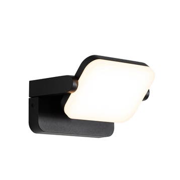 Buiten wandlamp zwart incl. LED verstelbaar - Kamile, Verzenden, Nieuw, Aluminium