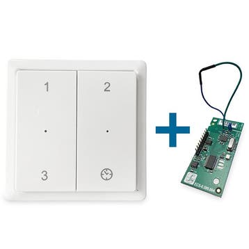 Zehnder Stork RFZ zender + RF ontvanger ComfoFan/CMFe, Verzenden, Nieuw