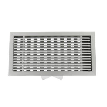 Aluminium luxe afsluitbaar schuifrooster - inbouw 298x148mm, Verzenden, Nieuw