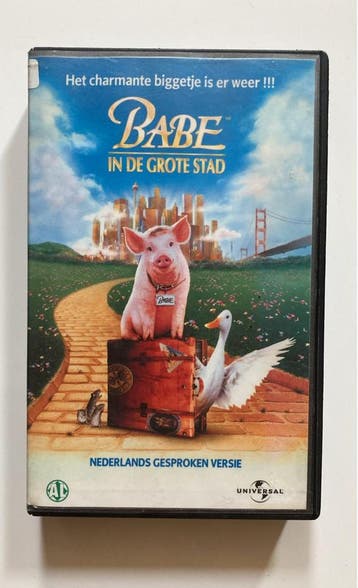 BABE PIG IN THE CITY (EX RENTAL) (VHS), Verzenden, Gebruikt