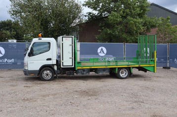 Veiling: Bestelwagen Mitsubishi Canter 3C15 Diesel 146pk, Gebruikt, Wit, Mitsubishi, BTW verrekenbaar