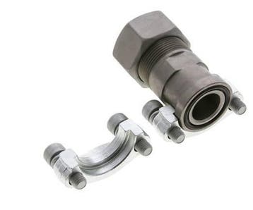 1 SAE Flens 3000 psi Staal met 30S (M42x2) ISO 6162-1, Verzenden, Nieuw