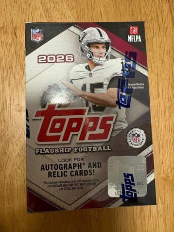2026 Topps NFL Football Insert card, Parallel card - 1, Nieuw