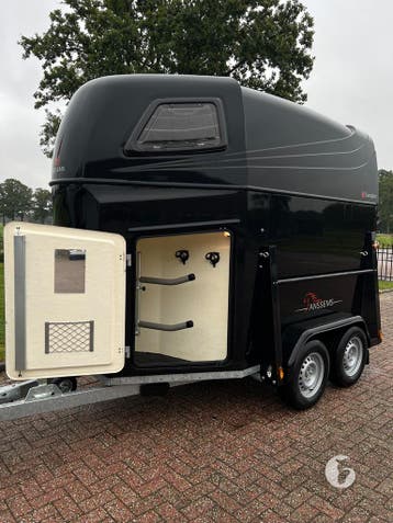 Prachtige Anssems 2 paards! 2023! Nieuwstaat!, Ophalen, Zo goed als nieuw, Aluminium, 2-paards trailer