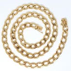 Ketting - 18 karaat Geel goud, Sieraden, Tassen en Uiterlijk, Antieke sieraden