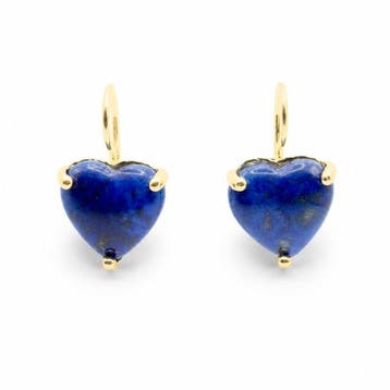 Lapis lazuli - Zilver - Oorbellen, Verzamelen