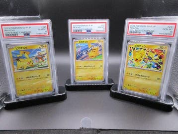 Pokémon - 3 Graded card - Special 3-Piece SetPOKEMON, Nieuw
