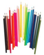 HEMA Kleurpotloden driehoekig - 24 stuks, Verzenden, Nieuw