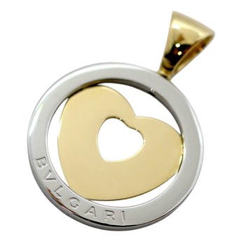 Bvlgari - Hanger - Tondo Heart Pendant - 18 karaat Geel