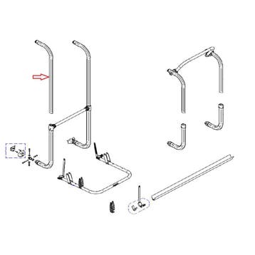 Thule Elite G2 Bovenarm zwart, Ophalen of Verzenden, Nieuw