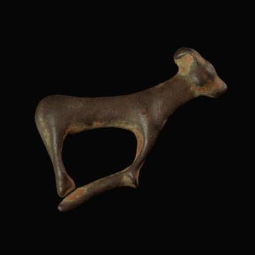 Oud-Romeins Brons ram-figuur (Zonder minimumprijs)