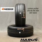 215/45/16 90V Hankook zomerbanden 6,4mm profiel 2X, 16 inch, Ophalen of Verzenden, Band(en), Personenwagen