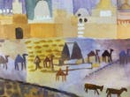 August Macke (after) - Kairouan I, 1914 - Artprint - 40 x 50
