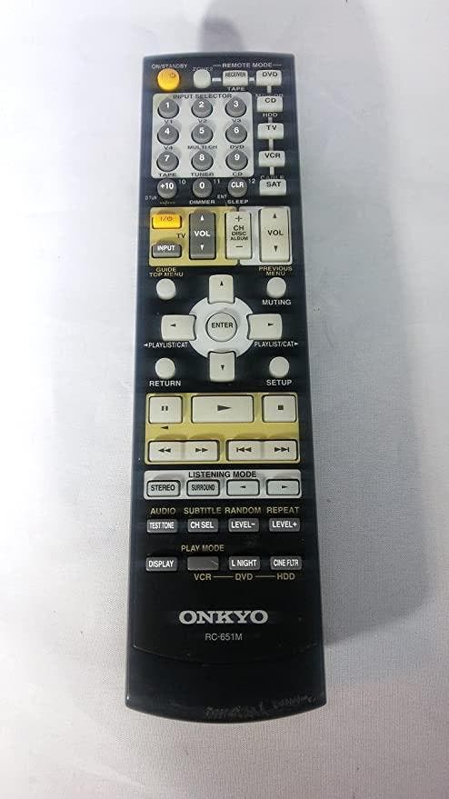 Afstandsbediening Onkyo rc-651m rc-652m, Audio, Tv en Foto, Afstandsbedieningen, Origineel, Nieuw, Ophalen of Verzenden